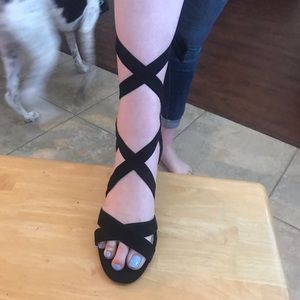 ‼️SOLD‼️Kenneth Cole Drive Away Laceup Wedge Size8